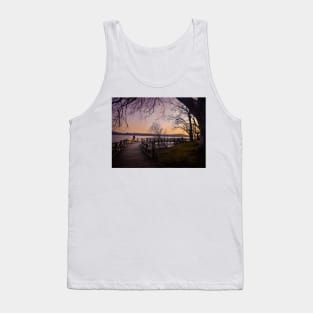 Sunset landscape photography lakeview Tank Top